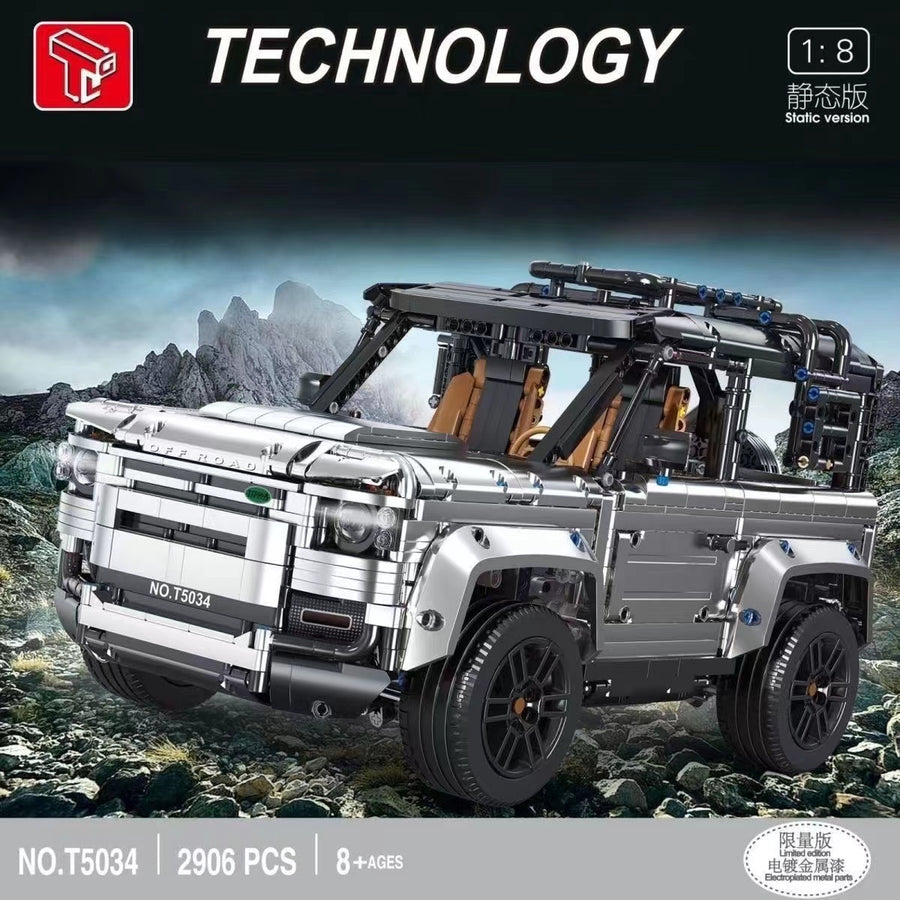 Afobrick TGL T5034 Electroplated Land Rover Defender