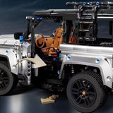 Afobrick TGL T5034 Electroplated Land Rover Defender, view 2