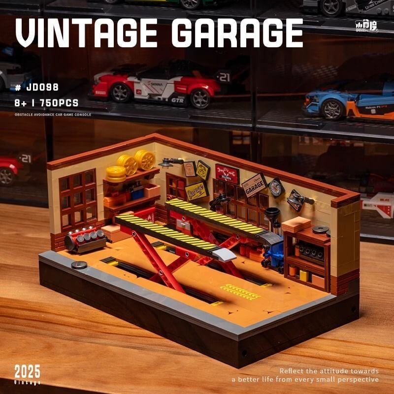 Afobrick The Speed Hunter Vintage Garage