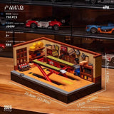 Afobrick The Speed Hunter Vintage Garage, view 5