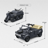 Afobrick Third Party 300002 Type 82 Sd.Kfz.2 Kubelwagen, view 2