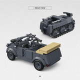 Afobrick Third Party 300002 Type 82 Sd.Kfz.2 Kubelwagen, view 3