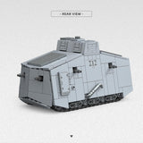 Afobrick Third Party 300017 A7V Heavy Tank, view 3