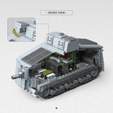 Afobrick Third Party 300017 A7V Heavy Tank, view 6