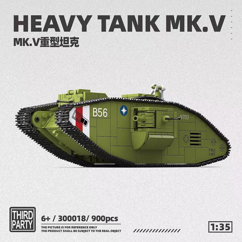 Afobrick THIRD PARTY 300018 HEAVY TANK MK.V