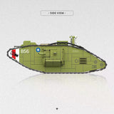Afobrick THIRD PARTY 300018 HEAVY TANK MK.V, view 4