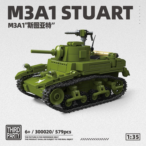 Afobrick Third party 300020 M3A1 Stuart