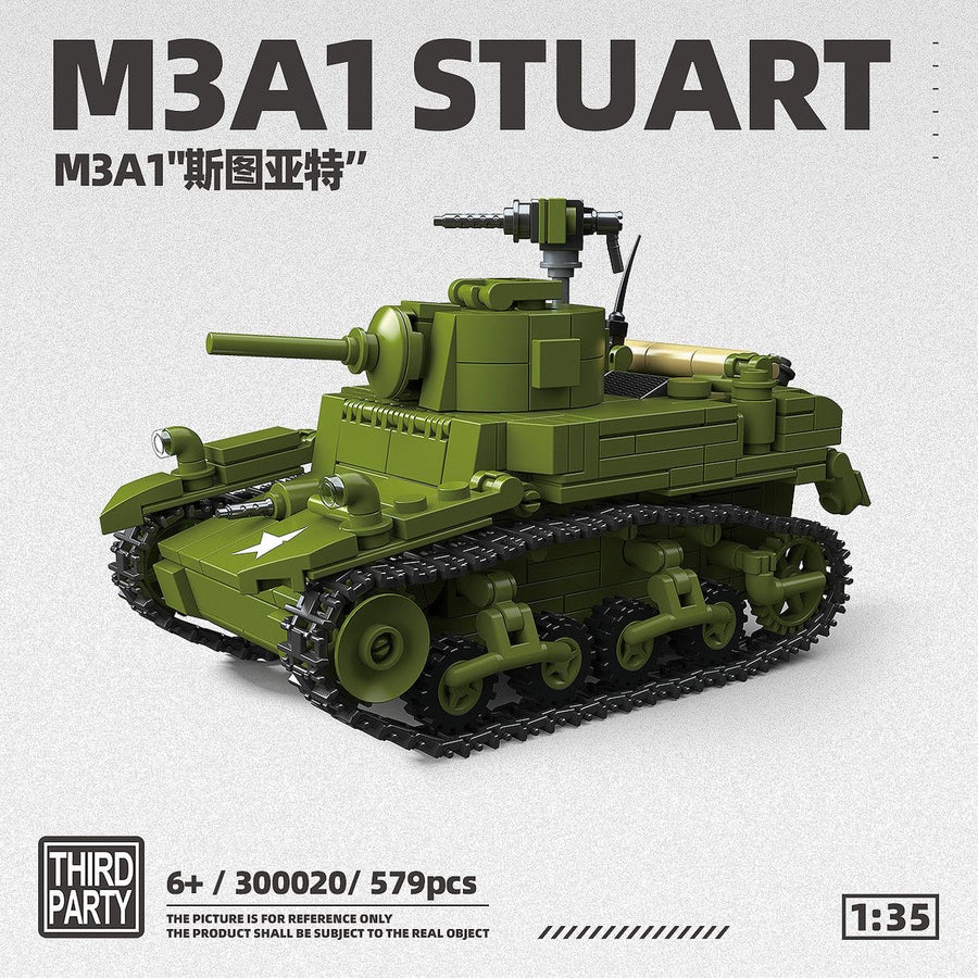 Afobrick Third party 300020 M3A1 Stuart