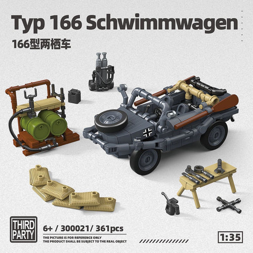 Afobrick Third party 300021 Typ 166 Schwimmwagen