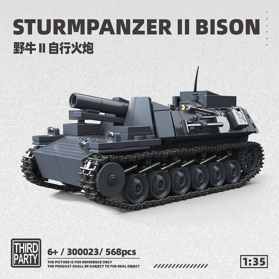 Afobrick Third Party 300023 Sturmpanzer II Bison
