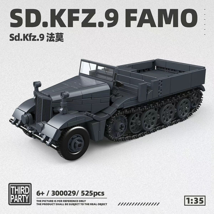 Afobrick Third Party 300029 SD.KFZ.9 FAMO