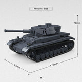 Afobrick Third party 300036 Panzer IV Tanks, view 2