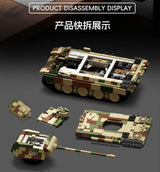 Afobrick TK2 TK8002 Panzer V panther 424, view 4