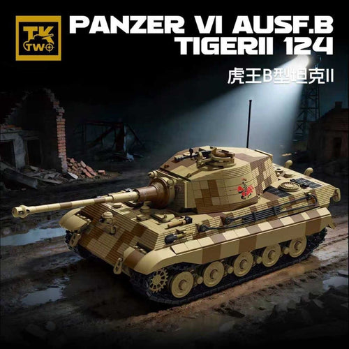 Afobrick TK2 TK8004 PANZER VI AUSF.B TIGERII 124