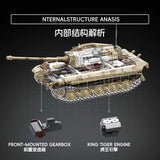 Afobrick TK2 TK8004 PANZER VI AUSF.B TIGERII 124, view 2