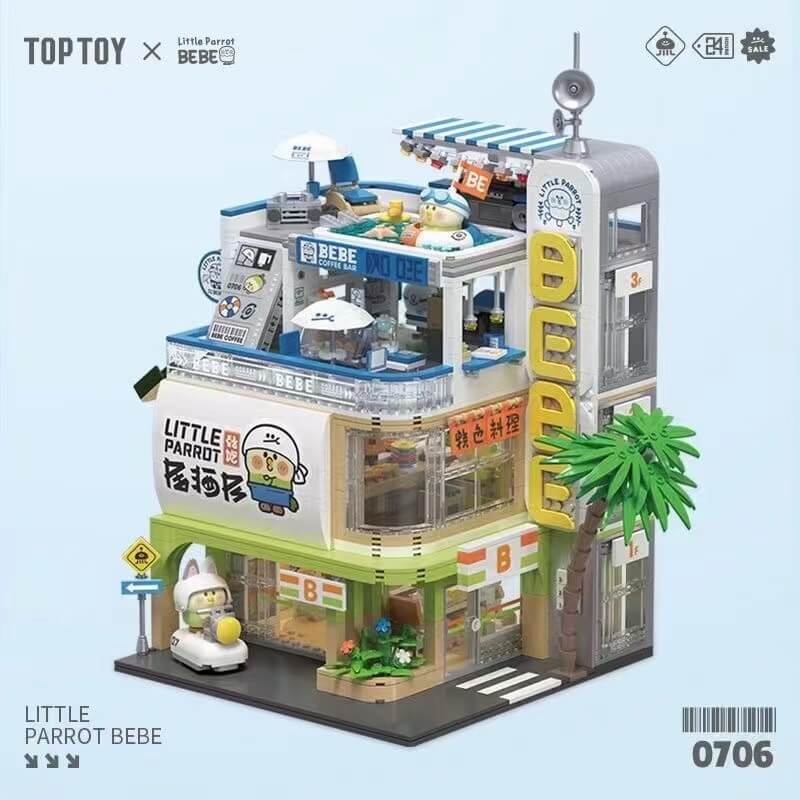 Afobrick TOP TOY 0706 Little parrot BEBE play mall