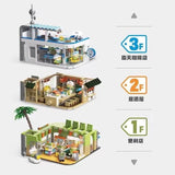 Afobrick TOP TOY 0706 Little parrot BEBE play mall, view 2