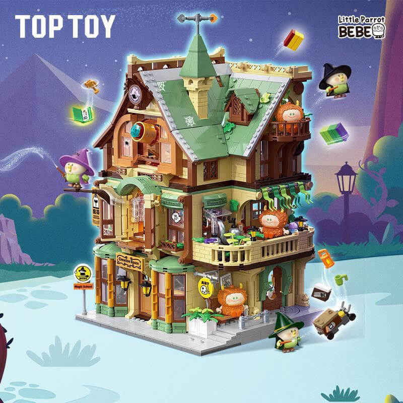 Afobrick TopToy BEBE The Parrot Magic Fantasy School
