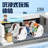 Afobrick TOPTOY C919 Plane And CRH Train, view 5