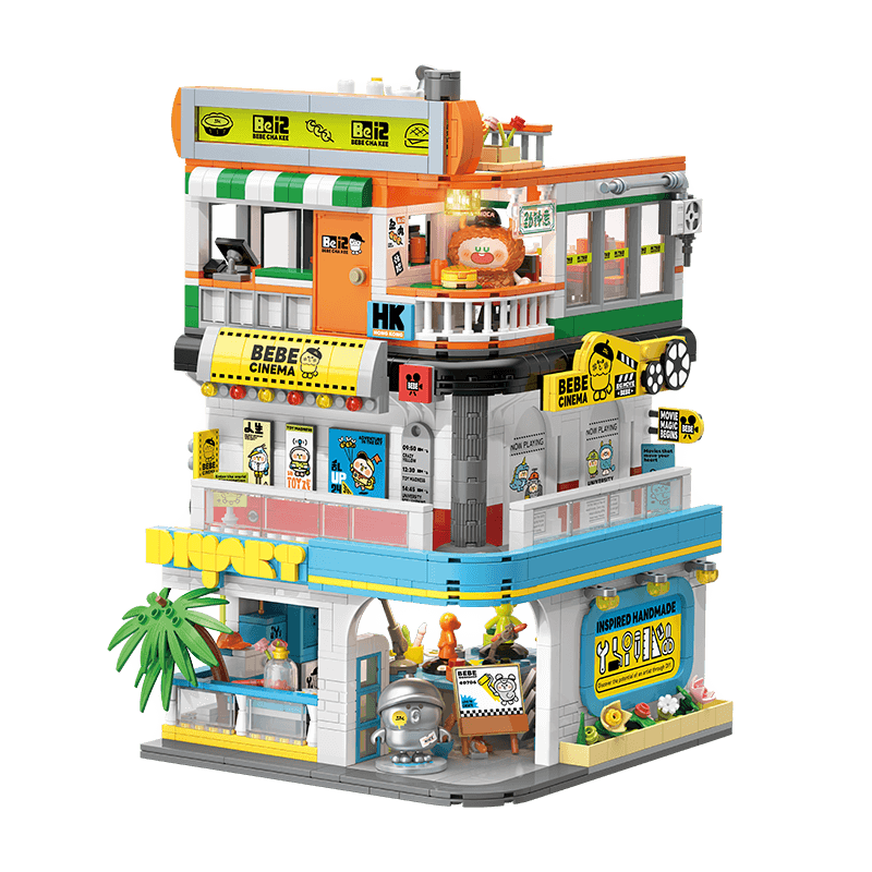 Afobrick TOPTOY Little Parrot BEBE City Corner