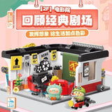 Afobrick TOPTOY Little Parrot BEBE City Corner, view 3