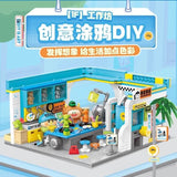 Afobrick TOPTOY Little Parrot BEBE City Corner, view 4