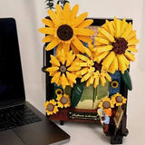 Afobrick TOPTOY TC1501 Sunflower In Vase, view 5