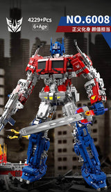Afobrick TUOLE 6008 Optimus Prime Mecha 4229PCS, view 2