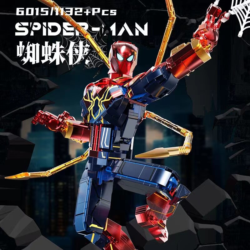 Afobrick TuoLe 6015 Spider Hero Uphold Justice