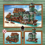 Afobrick URGE 30103 Boat House Diner 3353pcs, view 3