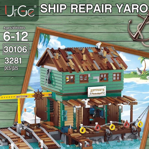 Afobrick URGE 30106 ship repair yaro 3281pcs