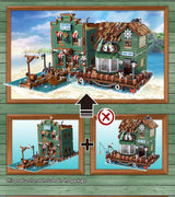 Afobrick URGE 30107 Fisherman Club 3265pcs, view 3