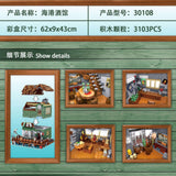 Afobrick URGE 30108 Harbor Tavern 3103pcs, view 3