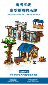 Afobrick URGE 50101 Medievaltown Market 1724pcs, view 4