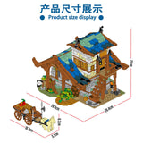 Afobrick URGE 50102 Medievaltown Barn 1725pcs, view 6