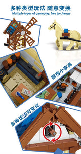 Afobrick URGE 50103 Medievaltown Windmill 1825pcs, view 5