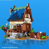 Afobrick URGE 50104 Medieval Town Water Mill 2053pcs, view 2