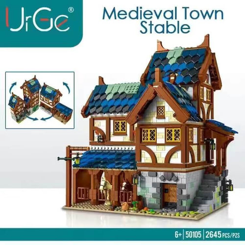 Afobrick URGE 50105 Medieval Town Stable 2645pcs