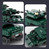 Afobrick WANGE 3517 Jaguar anti-aircraft armored vehicle, view 3