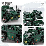 Afobrick Wange 4511 Anti-aircraft missile vehicle, view 2