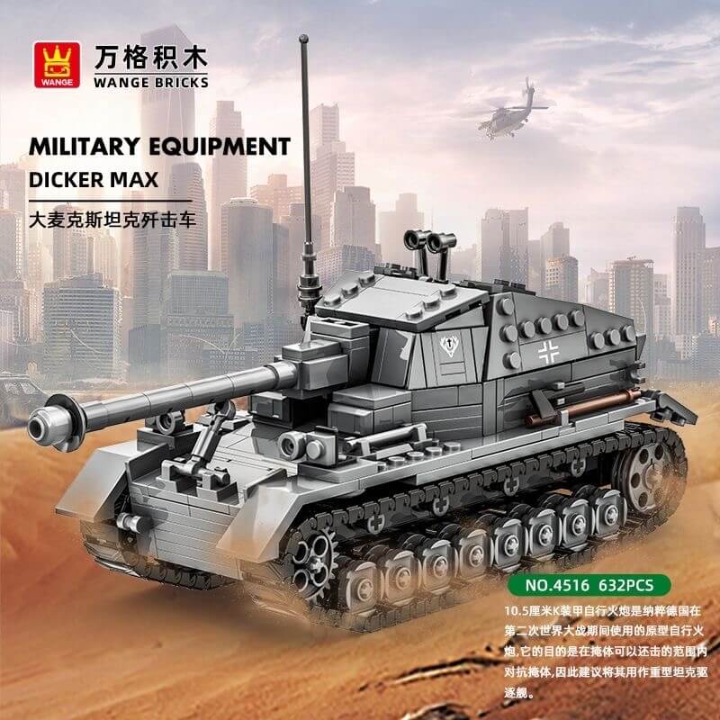 Afobrick WANGE 4516 Dicker Max Tank Destroyer