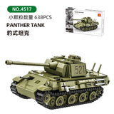 Afobrick Wange 4517 Panzer V Tank, view 2