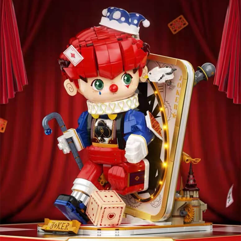 Afobrick Wekki 506187 Poker Clown