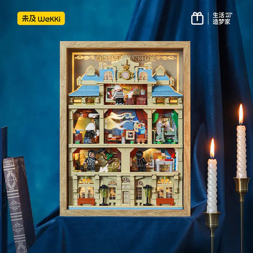 Afobrick Wekki 506303 Artist's Night Creative Building Block Light Painting