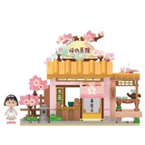 Afobrick Wekki Chibi Maruko-chan Series Small Street View, view 4