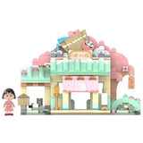 Afobrick Wekki Chibi Maruko-chan Series Small Street View, view 5