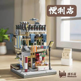 Afobrick Welleadz old time street scene Mini Brick, view 3