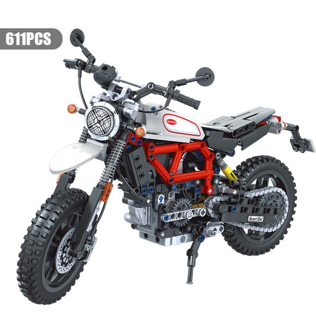 Afobrick WINNER TECHINQUE Scrambler Motorcycle