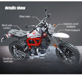 Afobrick WINNER TECHINQUE Scrambler Motorcycle, view 3