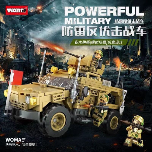 Afobrick WOMA C0843 Mine-resistant ambush-protected vehicle